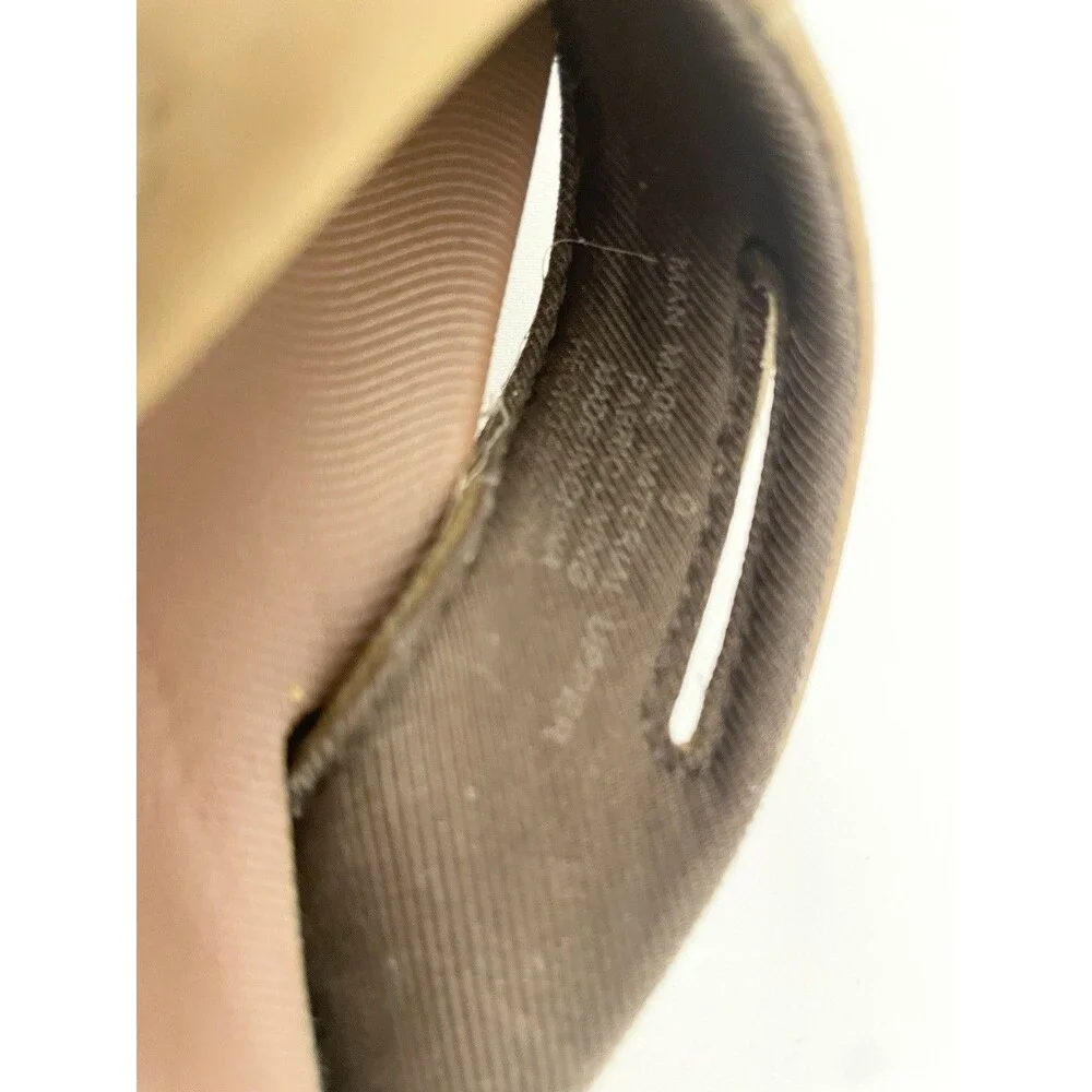 Men's Flojos Flip Flops Size 9 Brown Memory Foam Thongs Sandals Summer Shoes